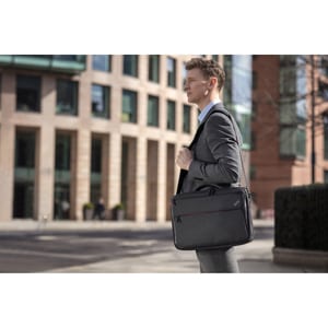 Lenovo Professional Carrying Case (Briefcase) for 39.6 cm (15.6") Notebook - Black - Wear Resistant, Tear Resistant - Poly