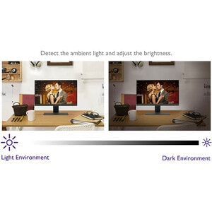 Moniteur LCD BenQ GW2280 54,6 cm (21,5") Full HD LED - 16:9 - Noir brillant - Résolution 1920 x 1080 - 16,7 Millions de Co