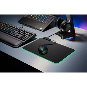 Razer Goliathus Chroma Mouse Pad - Textured - 0.12" x 36.22" Dimension - Rubber