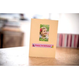 Brother CZ-1002 Multipurpose Label - 12.70 mm Width - Zero Ink (ZINK) - 1