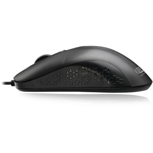 Adesso iMouse W4 Waterproof Antimicrobial Optical Mouse - Optical - Cable - Black - USB - 1000 dpi - Scroll Wheel - 3 Butt
