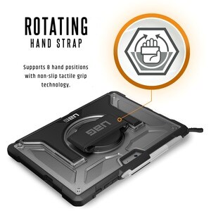 Urban Armor Gear Plasma Carrying Case for 26.7 cm (10.5") Microsoft Surface Go, Surface Go 2, Surface Go 3 Tablet, Keyboar