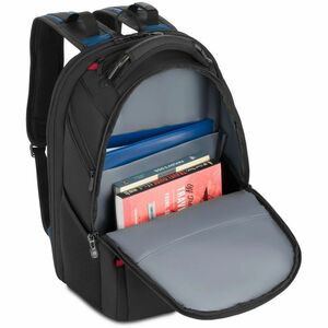 Wenger IBEX 27316060 Carrying Case (Backpack) for 17" Notebook - Blue, Gray, Black - Shock Absorbing Shoulder Strap, Drop 