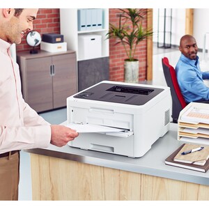 Brother HL HL-L3230CDW Desktop LED Printer - Colour - 18 ppm Mono / 18 ppm Color - 600 x 2400 dpi Print - Automatic Duplex