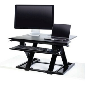 Ergotron WorkFit-TX Standing Desk Converter - Up to 76.2 cm (30") Screen Support - 18.14 kg Load Capacity - 50.8 cm Height
