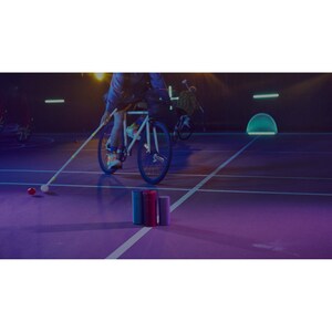 Ultimate Ears MEGABOOM 3 Portable Bluetooth Speaker System - Sunset Red - 60 Hz to 20 kHz - 360° Circle Sound, Surround So