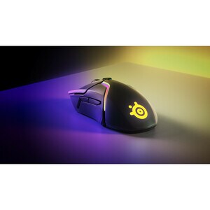 SteelSeries Rival 650 Mouse - TrueMove3+ - Wireless - Radio Frequency - Black - USB - 12000 dpi - Scroll Wheel - 7 Button(