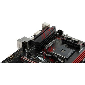 MSI B450M GAMING PLUS Desktop Motherboard - AMD B450 Chipset - Socket AM4 - Micro ATX - Ryzen 3 Processor Supported - 32 G