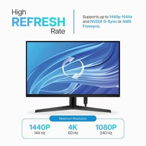 VisionTek DisplayPort to DisplayPort 2M Cable (M/M) - 6.6 ft (2 m) DisplayPort A/V Cable for Audio/Video Device, Monitor, 