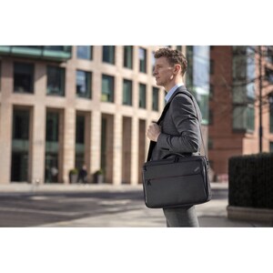 Lenovo Professional Carrying Case (Briefcase) for 39.6 cm (15.6") Notebook - Black - Wear Resistant, Tear Resistant - Poly