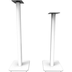 Kanto SP32PLW 32" Bookshelf Speaker Floor Stands, White - 32" Height x 8.90" Width x 10.60" Depth - Floor - Foam, Steel - 