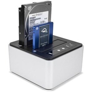 OWC Drive Dock SATA/600 - USB 3.1 (Gen 2) Type C Host Interface Desktop - Hot Swappable Bays - 2 x HDD Supported - 2 x SSD