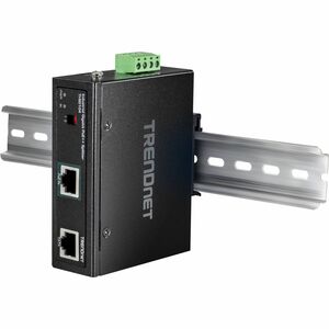 TRENDnet TI-SG104 PoE Splitter - TAA Compliant - 48 V DC Output - 1 x UPoE Input Port(s) - 1 x Gigabit Ethernet Output Por