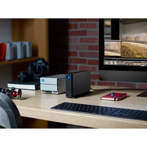 LaCie d2 Professional STHA10000800 10 TB Desktop Hard Drive - 3.5" External - USB 3.1 Type C - Retail