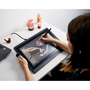 Wacom Cintiq 16 Pen Display - Graphics Tablet - 15.6" LCD - 13.60" (345.44 mm) x 7.60" (193.04 mm) - Full HD Cable - 16.7 