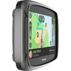 Navigatore GPS per motocicletta TomTom RIDER 550 - Montabile - 10,9 cm (4,3") - Touchscreen - Fotocamera, Microfono - Text