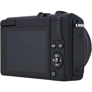 Canon EOS M100 24.2 Megapixel Mirrorless Camera with Lens - 15 mm - 45 mm - Black - Autofocus - 7.6 cm (3") Touchscreen LC