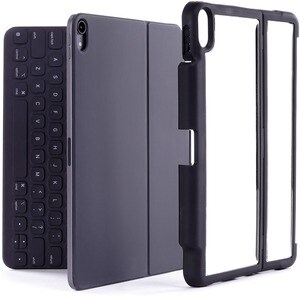 STM Goods Dux Shell for Folio iPad Pro (2018) - For Apple iPad Pro Tablet - Black, Clear - Drop Resistant, Bump Resistant 