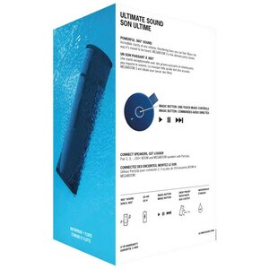 Ultimate Ears MEGABOOM 3 Tragbar Bluetooth Lautsprechersystem - Mond - 60 Hz bis 20 kHz Frequenzgang - 360° Circle Sound, 
