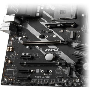 MSI X570-A PRO Desktop-Mainboard - AMD Chipsatz - Sockel AM4 - 128 GB - DIMM - 4 x Speichersteckplätze