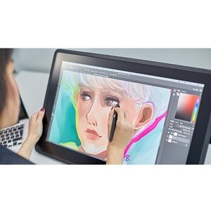 Wacom Cintiq DTK2260K0A Grafiktablett - 54,9 cm (21,6 Zoll) LCD - 5080 lpi - Kabel - Schwarz - 16,7 Millionen Farben - 476