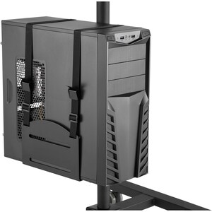 Digitus Height Adjustable Computer Stand - Up to 81.3 cm (32") Screen Support - 20 kg Load Capacity - 178 cm Height x 49.5