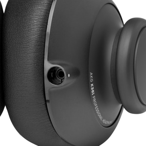 AKG K361 Over-Ear, Closed-Back, Foldable Studio Headphones - Stereo - Black - Mini-phone (3.5mm) - Wired - Bluetooth - 32 