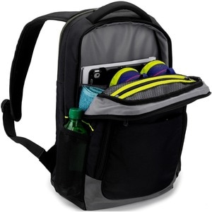 Targus CityGear TCG670GL Carrying Case (Backpack) for 38.1 cm (15") to 43.9 cm (17.3") Notebook, Tablet, Equipment - Black