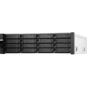 QNAP Enterprise ZFS NAS ES1686DC-2142IT-128G 16 x Total Bays SAN/NAS Storage System - 4 GB Flash Memory Capacity - Intel X