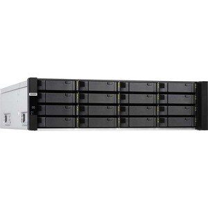 QNAP Enterprise ZFS NAS ES1686DC-2142IT-96G 16 x Total Bays SAN/NAS Storage System - 4 GB Flash Memory Capacity - Intel Xe