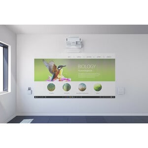 Epson EB-1480Fi Ultra Short Throw LCD Projector - 16:9 - 1920 x 1080 - Front - 20000 Hour Normal Mode - 30000 Hour Economy