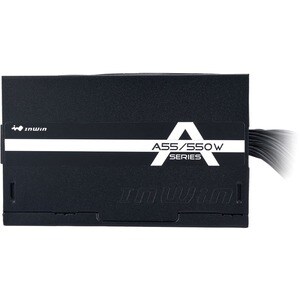 In Win IW-A550 ATX Power Supply - 550 W - Internal - 12 V DC, 5 V DC, 3.3 V DC Output - 1 +12V Rails - 1 Fan(s) - 85% Effi