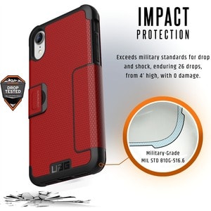 UAG APPLE IPHONE XR 6.1IN METROPOLIS MAGMA