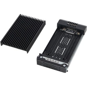 Icy Dock ToughArmor MB601M2K-1B Drive Bay Adapter for 3.5" M.2, SATA/600, PCI Express NVMe - U.2 (SFF-8639) Host Interface