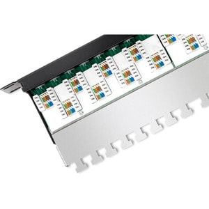 Network Pièce pour panneau TRENDnet TC-P16C6AS - 16 Port(s) - Conforme aux normes TAA - 16 x RJ-45 - 1U Haut - Montable en