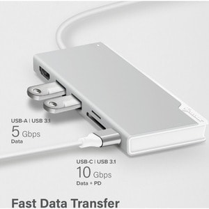Alogic USB Type C Docking Station for Notebook, Tablet, Smartphone - 100 W - 4 x USB Ports - USB Type-C - HDMI - Thunderbo