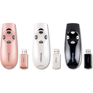 Kensington Presenter Expert Wireless With Green Laser - Rose Gold - Wireless - Radio Frequency - 2.40 GHz - Rose Gold - US