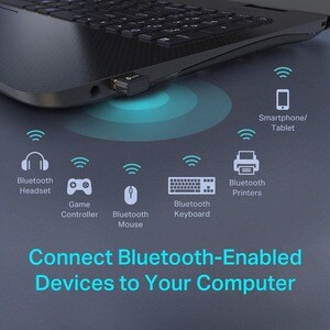 TP-Link UB400 Bluetooth 4.0 Bluetooth Adapter for Computer/Notebook - USB 2.0 - External