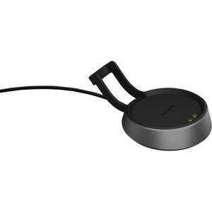 Jabra Evolve2 85 Link380 USB-A UC Stereo Headset inkl. Ladestation - Schwarz - Kabellos - Ohrumschließend - Bluetooth