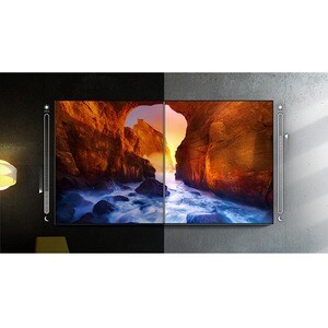 Samsung The Terrace LST7T QN65LST7TAF 64.5" Smart LED-LCD TV - 4K UHDTV - Titan Black - Quantum Dot LED Backlight - Bixby,