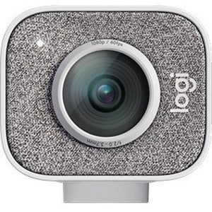 Logitech StreamCam Webcam - 60 fps - Branco - 1920 x 1080 Vídeo - Foco automático - 78° Angle - Microfone - Monitor