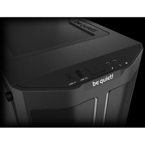 be quiet! Pure Base 500 BGW37 Computergehäuse - ATX, Micro ATX, Mini ITX Motherboard Supported - Gehärtetes Glas, Acrylnit