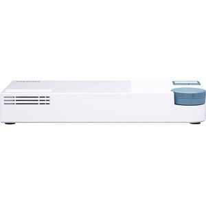 QNAP QSW-M408S 8 Ports Manageable Ethernet Switch - 2 Layer Supported - Modular - Twisted Pair, Optical Fiber - Desktop
