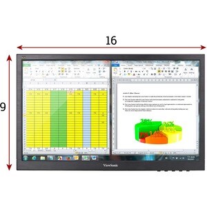 Monitor LED ViewSonic Value VA1903H 19" Class HD - 16:9 - 47cm (18.5") Viewable - Torsión Nemática (TN) - LED Retroilumina