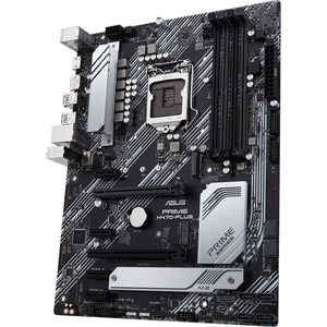 Asus Prime H470-PLUS Desktop Motherboard - Intel H470 Chipset - Socket LGA-1200 - Intel Optane Memory Ready - ATX - 128 GB