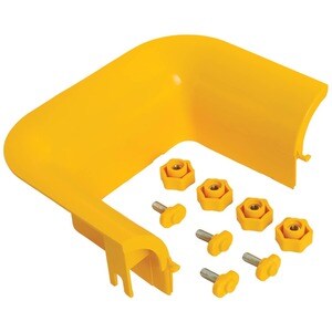 Eaton Tripp Lite Series Toolless Trumpet Drop-Out Kit for Fiber Routing System, 120 mm (5 in.) - Cable Trumpet Spillout - 