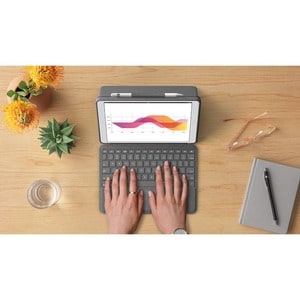 Etui clavier sans fil Logitech Combo Touch pour iPad 9ème génération, 8ème  génération et 7ème génération - Housse tablette - Achat & prix