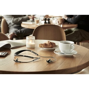 Jabra Elite 65e Wireless Earbud, Behind-the-neck Earset - Titanium Black - Binaural - In-ear - 1000 cm - Bluetooth - 32 Oh