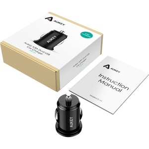 AUKEY CC-S1 Auto Adapter - 24 W - 12 V DC, 24 V DC Input - 5 V DC/2.40 A Output