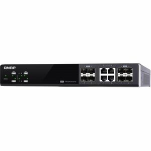 QNAP QSW M804-4C 4 Ports Manageable Ethernet Switch - Gigabit Ethernet, 2.5 Gigabit Ethernet, 5 Gigabit Ethernet, 10 Gigab